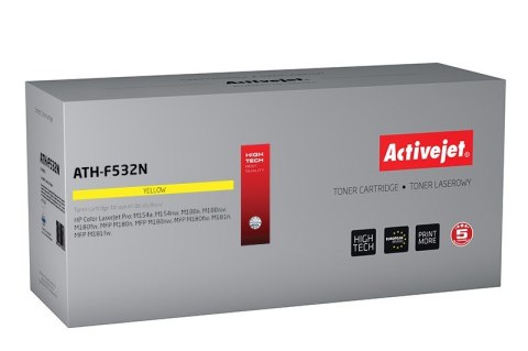 Toner Activejet ATH-F532N (zamiennik HP 205A CF532A; Supreme; 900 stron; żółty) Toner Activejet ATH-F532N (zamiennik HP 205A CF532A; Supreme; 900 stron; żółty)