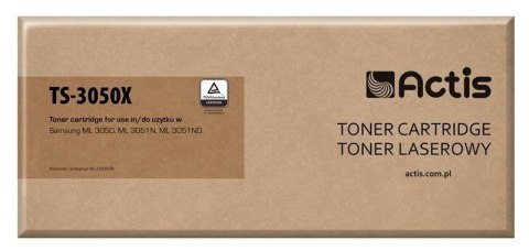 Toner ACTIS TS-3050X (zamiennik Samsung ML-D3050B; Standard; 8000 stron; czarny) Toner ACTIS TS-3050X (zamiennik Samsung ML-D3050B; Standard; 8000 stron; czarny)