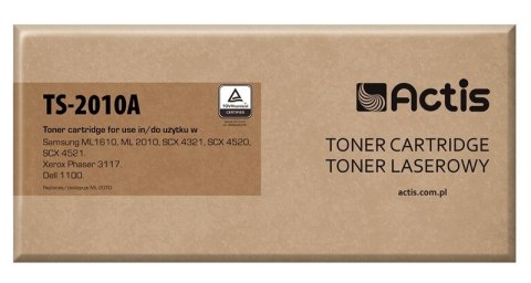 Toner Actis TS-2010A (zamiennik Samsung ML-1610D2/ ML-2010D3; Standard; 3000 stron; czarny) Toner Actis TS-2010A (zamiennik Samsung ML-1610D2/ ML-2010D3; Standard; 3000 stron; czarny)