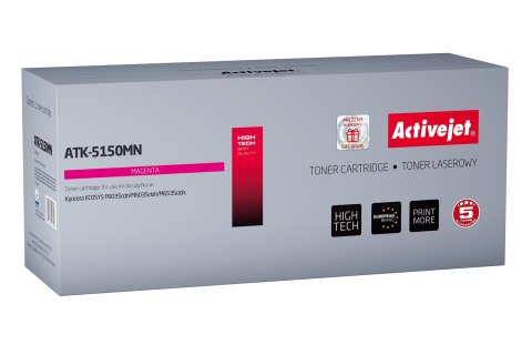 Toner Activejet ATK-5150MN (zamiennik Kyocera TK-5150M; Supreme; 10000 stron; czerwony) Toner Activejet ATK-5150MN (zamiennik Kyocera TK-5150M; Supreme; 10000 stron; czerwony)