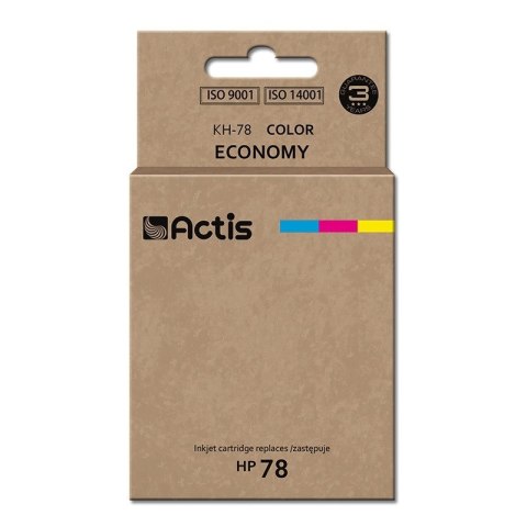 Tusz ACTIS KH-78 (zamiennik HP 78 C6578D; Standard; 47 ml; kolor) Tusz ACTIS KH-78 (zamiennik HP 78 C6578D; Standard; 47 ml; kolor)