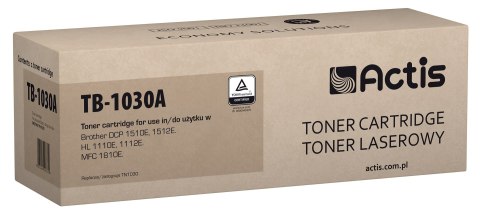 Toner ACTIS TB-1030A (zamiennik Brother TN-1030; Standard; 1000 stron; czarny) Toner ACTIS TB-1030A (zamiennik Brother TN-1030; Standard; 1000 stron; czarny)