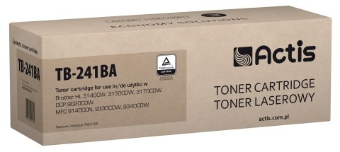 Toner ACTIS TB-241BA (zamiennik Brother TN-241BK; Standard; 2500 stron; czarny) Toner ACTIS TB-241BA (zamiennik Brother TN-241BK; Standard; 2500 stron; czarny)