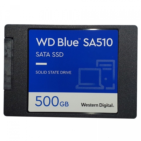 Dysk SSD WD Blue SA510 500GB 2,5"/7mm (560/510 MB/s) WDS500G3B0A