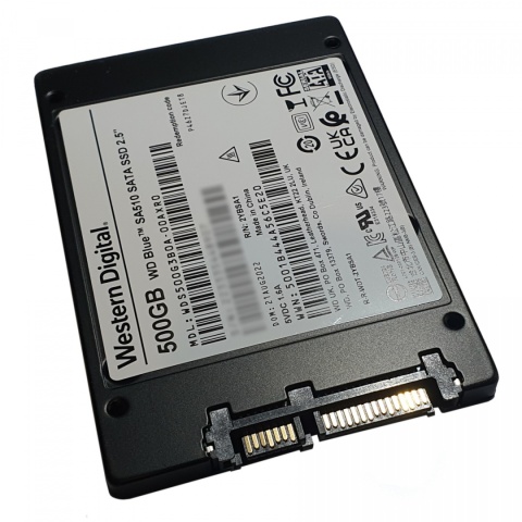 Dysk SSD WD Blue SA510 500GB 2,5"/7mm (560/510 MB/s) WDS500G3B0A