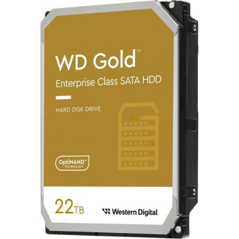 Dysk WD Gold™ WD221KRYZ 22TB 512MB SATA III Dysk WD Gold™ WD221KRYZ 22TB 512MB SATA III