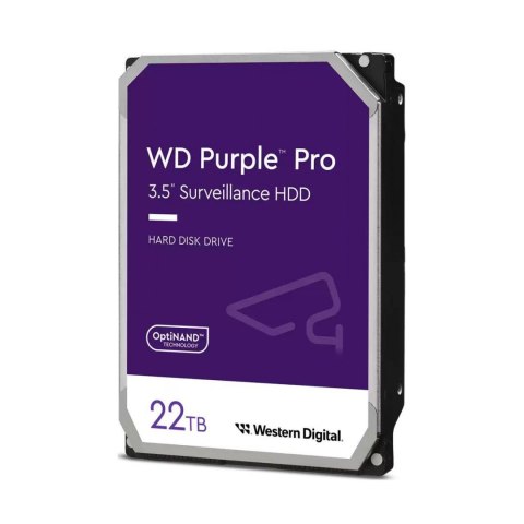 Dysk WD Purple™ Pro WD221PURP 22TB 3.5" SATA III 512MB Dysk WD Purple™ Pro WD221PURP 22TB 3.5" SATA III 512MB
