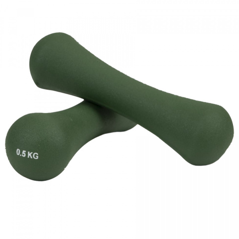 Hantelki ciężarki neoprenowe zestaw fitness 2x0,5 kg Hantelki ciężarki neoprenowe zestaw fitness 2x0,5 kg