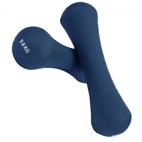 Hantelki ciężarki neoprenowe zestaw fitness 2x0,5 kg Hantelki ciężarki neoprenowe zestaw fitness 2x0,5 kg