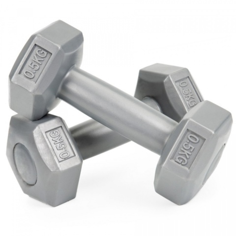 Hantle fitness zestaw hantelki ciężarki 2x 0,5 kg Hantle fitness zestaw hantelki ciężarki 2x 0,5 kg