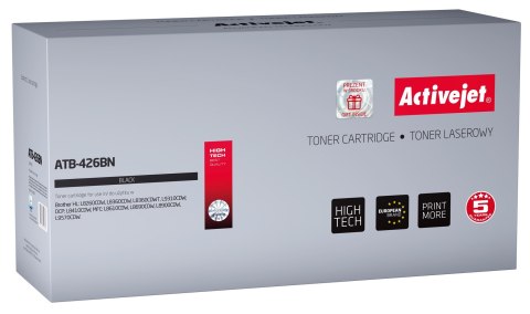Toner Activejet ATB-426BN (zamiennik Brother TN-426BK; Supreme; 9000 stron; czarny) Toner Activejet ATB-426BN (zamiennik Brother TN-426BK; Supreme; 9000 stron; czarny)