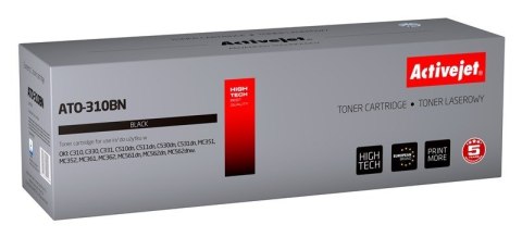 Toner Activejet ATO-310BN (zamiennik OKI 44469803; Supreme; 3500 stron; czarny) Toner Activejet ATO-310BN (zamiennik OKI 44469803; Supreme; 3500 stron; czarny)