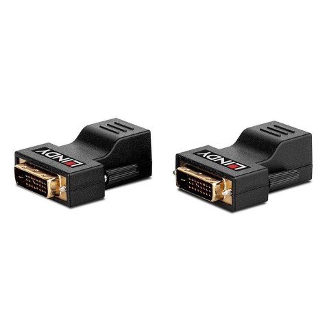 Extender DVI-D LINDY Single Link Extender Cat.6 70m czarny Extender DVI-D LINDY Single Link Extender Cat.6 70m czarny