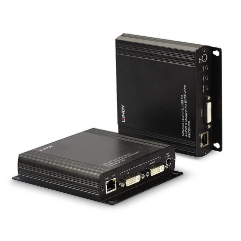 Extender HDMI LINDY DVI-D, USB, Audio & RS232 KVM, Cat.6, 140m Extender HDMI LINDY DVI-D, USB, Audio & RS232 KVM, Cat.6, 140m