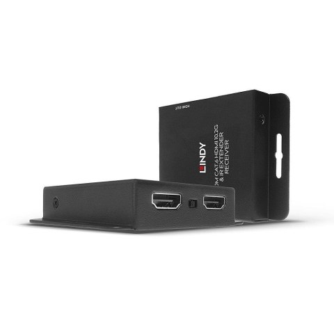 Extender HDMI LINDY HDMI 4K60, IR Extender with PoC & Loop Out, Cat.6, 70m Extender HDMI LINDY HDMI 4K60, IR Extender with PoC & Loop Out, Cat.6, 70m