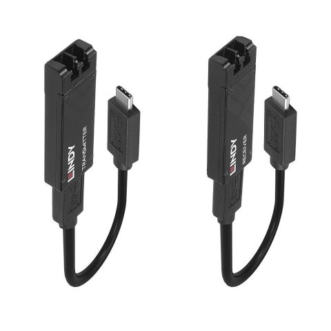 Extender USB 3.2 LINDY Fibre Optic 100m czarny Extender USB 3.2 LINDY Fibre Optic 100m czarny