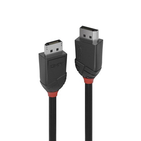 Kabel DisplayPort 1.2, LINDY Black Line 4K UHD M/M, czarny, 1,5m Kabel DisplayPort 1.2, LINDY Black Line 4K UHD M/M, czarny, 1,5m