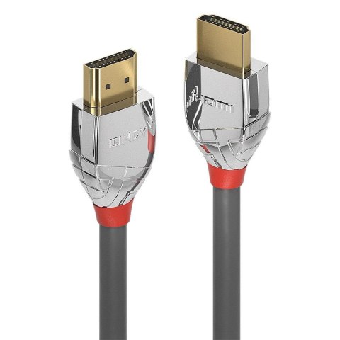 Kabel HDMI 2.0 LINDY High Speed M/M 2m szary/cromo Kabel HDMI 2.0 LINDY High Speed M/M 2m szary/cromo