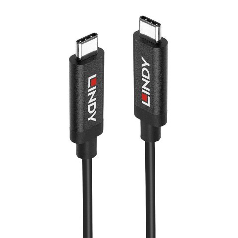 Kabel USB 3.1 LINDY Type C/C 3A/60W 3m Active Black Kabel USB 3.1 LINDY Type C/C 3A/60W 3m Active Black