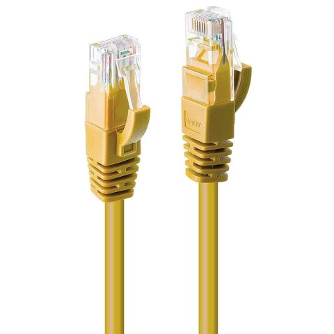 Kabel sieciowy LINDY CAT 6 U/UTP Cable 1m, Żółty Kabel sieciowy LINDY CAT 6 U/UTP Cable 1m, Żółty