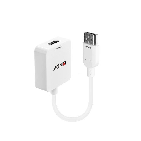 Konwerter HDMI do DisplayPort LINDY 4K biały Konwerter HDMI do DisplayPort LINDY 4K biały