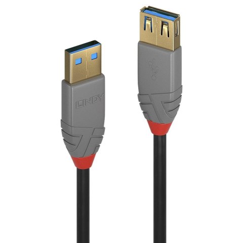 Przedłużacz USB 3.1 LINDY Gen1 Extension A/A, Anthra 0,5m Black Przedłużacz USB 3.1 LINDY Gen1 Extension A/A, Anthra 0,5m Black