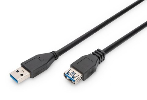 Kabel przedłużający DIGITUS USB 3.1 Gen.1 SuperSpeed 5Gbps Typ USB A/USB A M/Ż czarny 3m Kabel przedłużający DIGITUS USB 3.1 Gen.1 SuperSpeed 5Gbps Typ USB A/USB A M/Ż czarny 3m