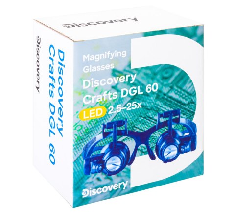Okulary powiększające Discovery Crafts DGL 60