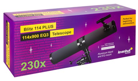 Teleskop Levenhuk Blitz 114 PLUS