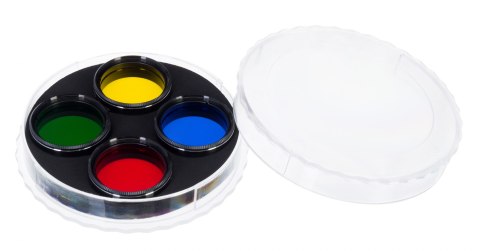 Zestaw filtrów Levenhuk F4 „Układ Słoneczny" Zestaw filtrów Levenhuk F4 „Układ Słoneczny"