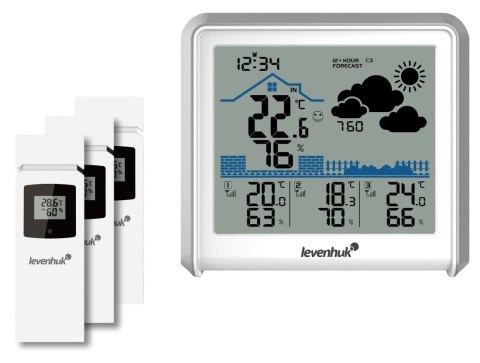Stacja meteorologiczna Levenhuk Wezzer PLUS LP50 Stacja meteorologiczna Levenhuk Wezzer PLUS LP50