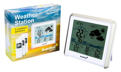Stacja meteorologiczna Levenhuk Wezzer PLUS LP50 Stacja meteorologiczna Levenhuk Wezzer PLUS LP50