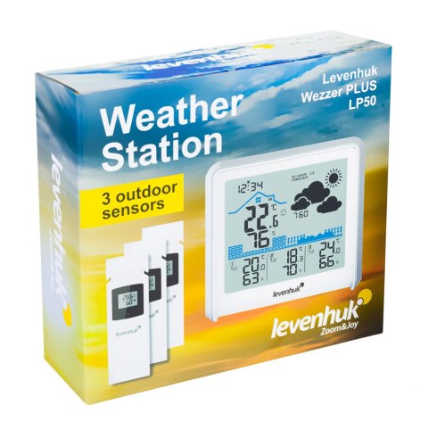 Stacja meteorologiczna Levenhuk Wezzer PLUS LP50 Stacja meteorologiczna Levenhuk Wezzer PLUS LP50