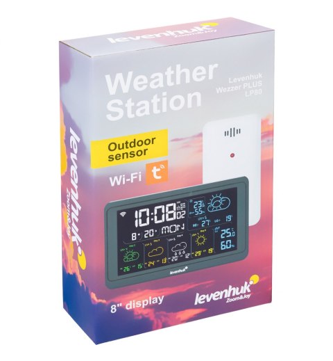 Stacja meteorologiczna Levenhuk Wezzer PLUS LP80 Stacja meteorologiczna Levenhuk Wezzer PLUS LP80