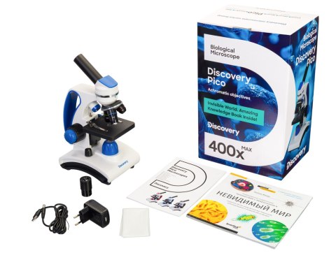 (RU) Mikroskop Discovery Pico Gravity z książką