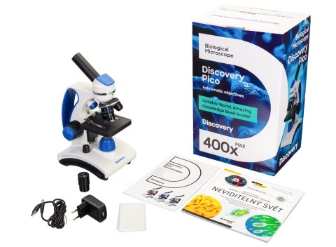 (CZ) Mikroskop Discovery Pico Gravity z książką