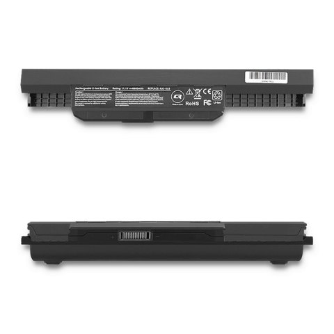 Qoltec Bateria do Asus K53S | X53S | 6600mAh | 10.8-11.1V Qoltec Bateria do Asus K53S | X53S | 6600mAh | 10.8-11.1V