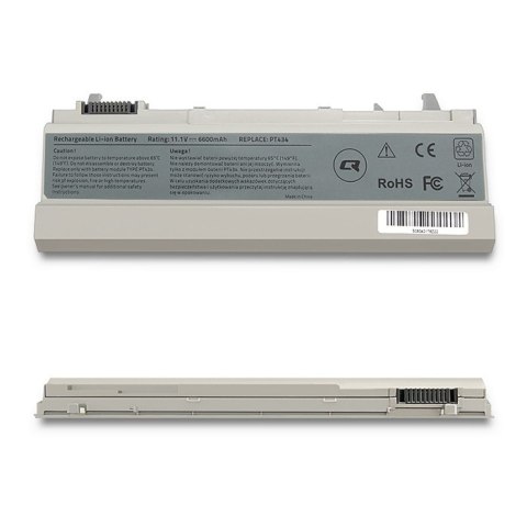 Qoltec Bateria do Dell E6400 | E6500 | 6600mAh | 10.8-11.1V Qoltec Bateria do Dell E6400 | E6500 | 6600mAh | 10.8-11.1V