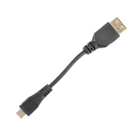 Qoltec Kabel USB A żeński | micro USB B męski | 0.1m Qoltec Kabel USB A żeński | micro USB B męski | 0.1m