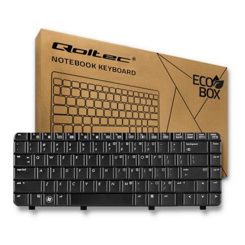 Qoltec Klawiatura do HP DV4-1000 | czarny Qoltec Klawiatura do HP DV4-1000 | czarny