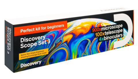 (BG) Zestaw Discovery Scope 3 z książką