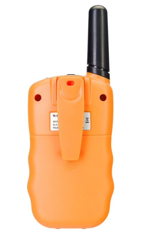 Set con walkie talkie e binocoli arancioni Levenhuk LabZZ WTT10 Set con walkie talkie e binocoli arancioni Levenhuk LabZZ WTT10
