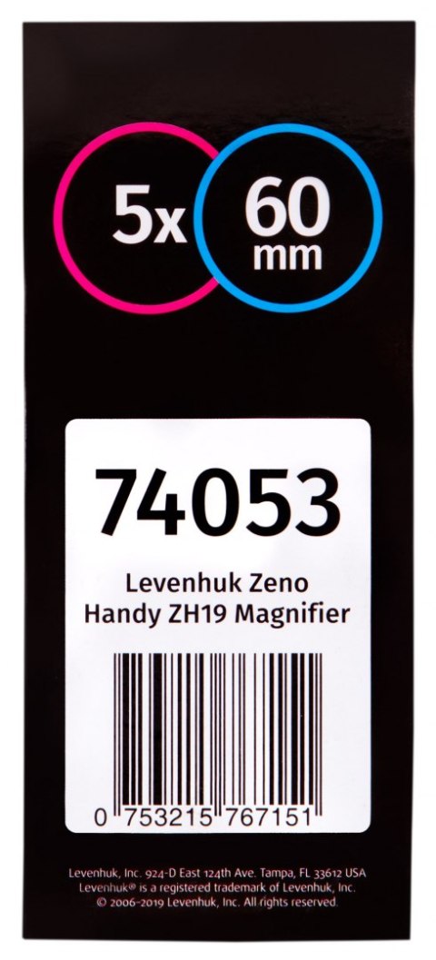 Lupa Levenhuk Zeno Handy ZH19 Lupa Levenhuk Zeno Handy ZH19