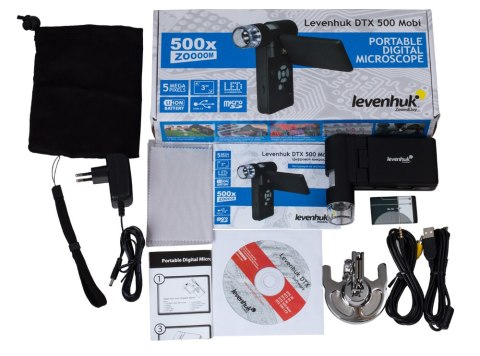 Mikroskop cyfrowy Levenhuk DTX 500 Mobi Mikroskop cyfrowy Levenhuk DTX 500 Mobi