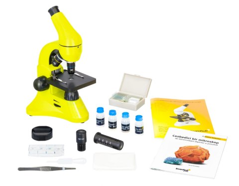 (TR) Mikroskop Levenhuk Rainbow 50L Lime\Limonka (TR) Mikroskop Levenhuk Rainbow 50L Lime\Limonka