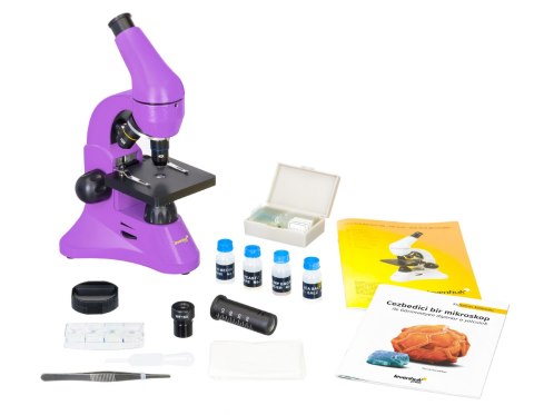 (TR) Mikroskop Levenhuk Rainbow 50L PLUS Amethyst\Ametyst (TR) Mikroskop Levenhuk Rainbow 50L PLUS Amethyst\Ametyst