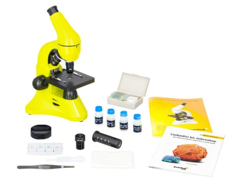 (TR) Mikroskop Levenhuk Rainbow 50L PLUS Lime\Limonka (TR) Mikroskop Levenhuk Rainbow 50L PLUS Lime\Limonka