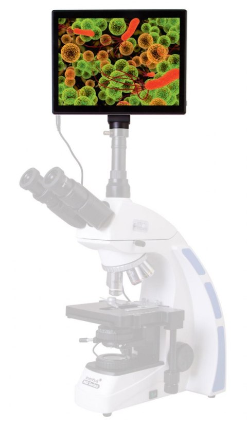 Aparat cyfrowy fotograficzny Levenhuk MED 5M z wyświetlaczem LCD 9,4" do mikroskopów Aparat cyfrowy fotograficzny Levenhuk MED 5M z wyświetlaczem LCD 9,4" do mikroskopów
