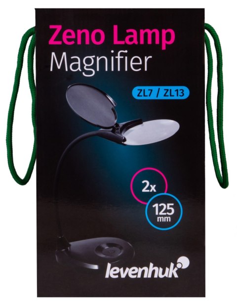 Czarna lupa Levenhuk Zeno Lamp ZL13 Czarna lupa Levenhuk Zeno Lamp ZL13