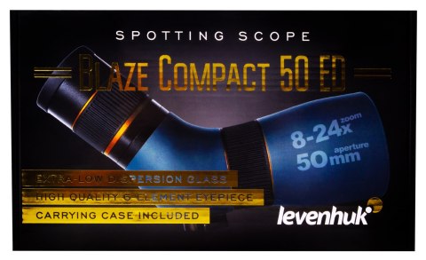 Luneta Levenhuk Blaze Compact 50 ED